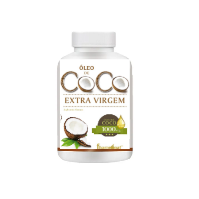 Óleo de Coco Extra Virgem 1000mg – 30 Cápsulas – Fharmonat