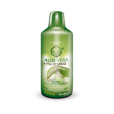 Aloé Vera + Pau d’Arco – 1000ml – Fharmonat