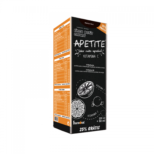 Linea Petit Enfant Apetite Vitamina C - 250 ml - Fharmonat