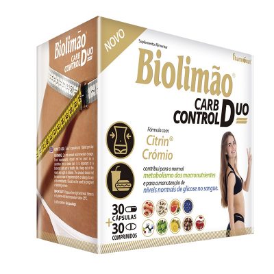 Biolimão Carb Control Duo – 30 Caps + 30 Comps – Fharmonat