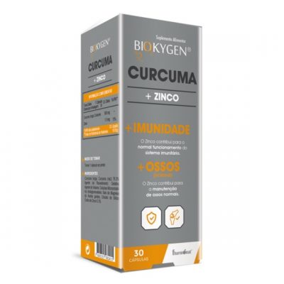 Biokygen Curcuma 500 mg – 30 Cápsulas – Fharmonat
