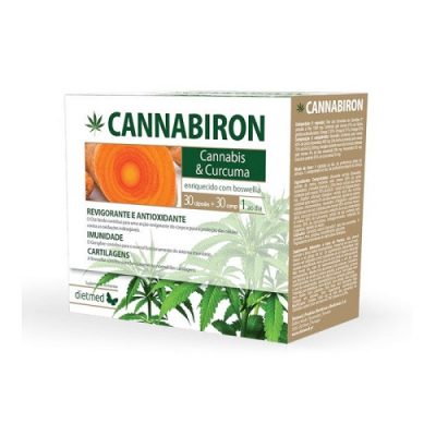 Cannabiron – 30 Cáps. + 30 Comps. – Dietmed