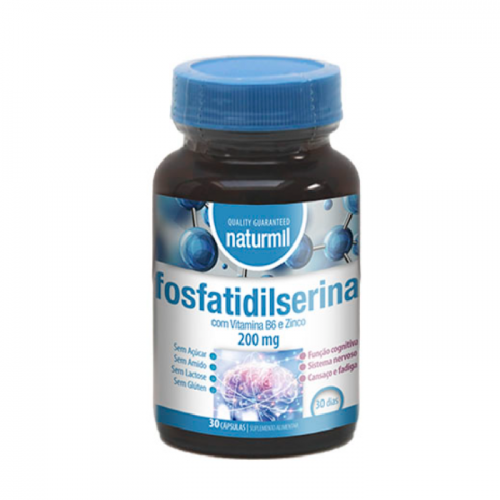 Fosfatidilserina 200 mg - 30 Cápsulas - Naturmil