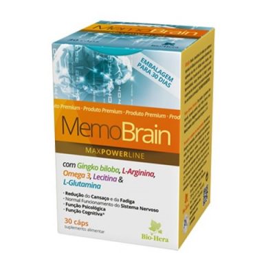 MemoBrain – 30 Cápsulas – BioHera