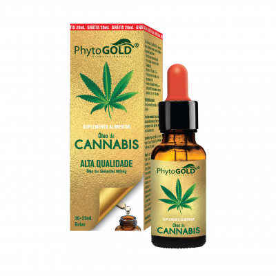 Óleo de sementes Cannabis – Gotas 50ml – PhytoGold