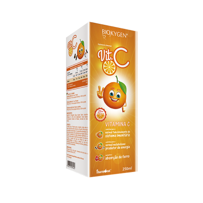 Biokygen Vitamina C Xarope – 250ml – Fharmonat