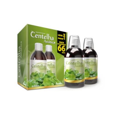Centelha Asiática Pack (Leve 2 Pague 1) – 500 ml + 500 ml – Fharmonat