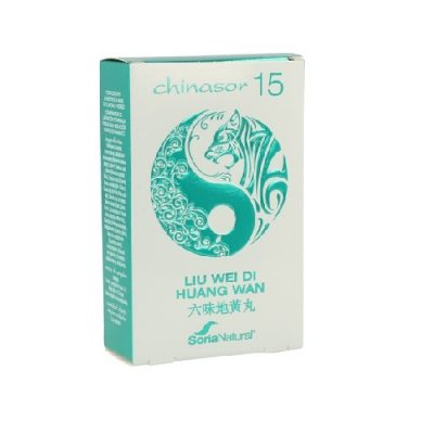 Chinasor 15 Liu Wei Di Huang Wan – 30 comprimidos – Soria Natural