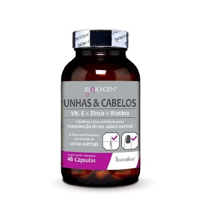 Biokygen Unhas e Cabelos – 48 Cápsulas – Fharmonat