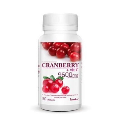 Cranberry (Arando) 9600 mg + Vitamina C – 30 Cápsulas – Fharmonat