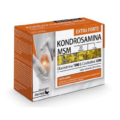 Kondrosamina MSM Extra Forte – 20 Carteiras – Dietmed