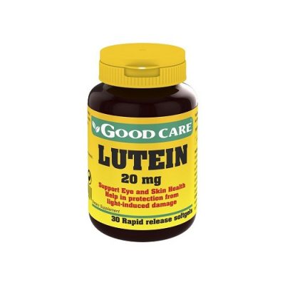 Luteína 20mg – 30 Cápsulas – Good Care