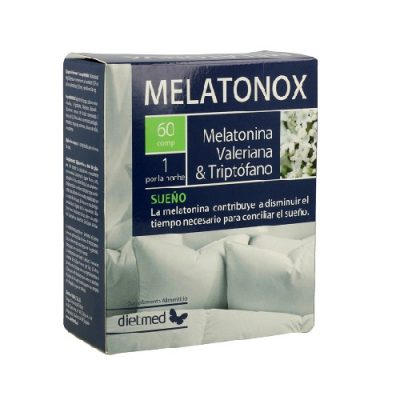 Melatonox 1,95mg de Melatonina – 60 Comprimidos – Dietmed