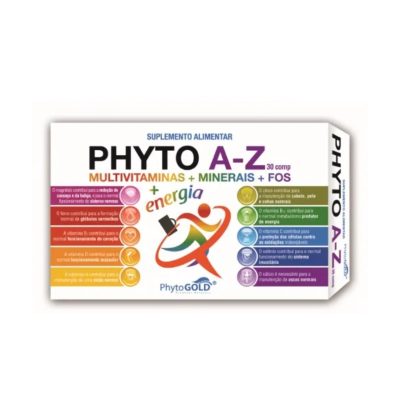 Phyto A-Z – Vitaminas e Minerais – 30 Comprimidos – PhytoGold