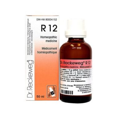 R-12 – Frasco 50ml em gotas – Dr. Reckeweg