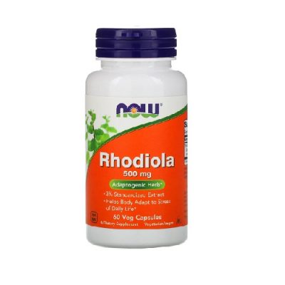 Rhodiola 500mg – 60 Cápsulas Vegetais – NOW