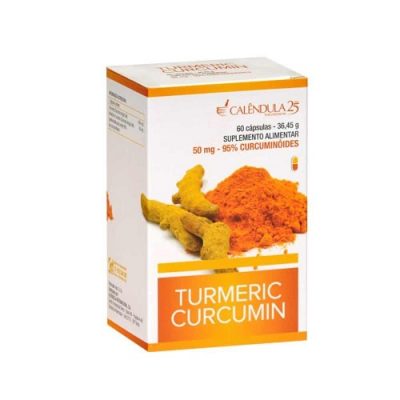 Turmeric Curcumin – 60 Cápsulas – Calêndula