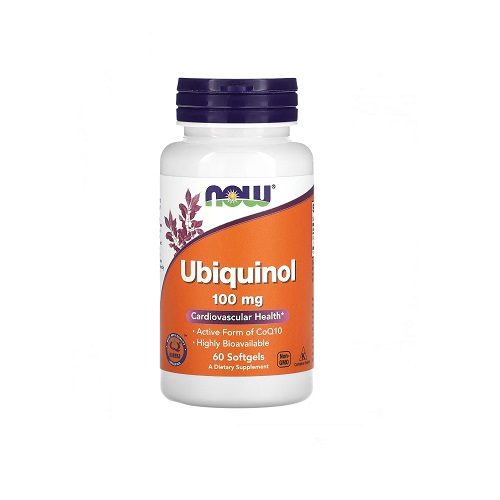 Ubiquinol 100mg 60 Cápsulas Now