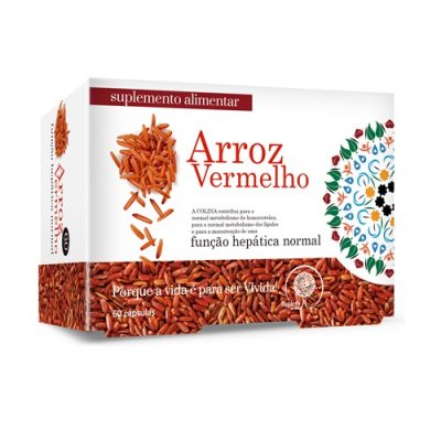 Arroz Vermelho – Colesterol – 60 Cápsulas – Repleto de Vida
