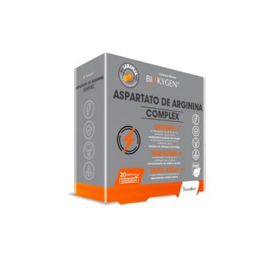 Biokygen Aspartato de Arginina Complex – 20 Ampolas – Fharmonat